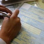 Application form for payment of temporary disability benefits