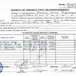 What does the personal account statement form contain?