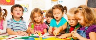 Children at the table