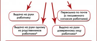 Как выдать трудовую книжку
