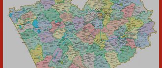 карта Алтайского края