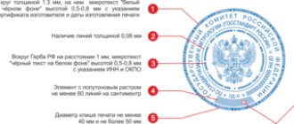 On what documents is the official seal of the organization affixed?