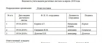 Is it necessary to keep a journal for issuing pay slips - rules for maintaining, filling out, sample for downloading
