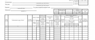 Образец заполнения путевого листа строительной машины эсм 2