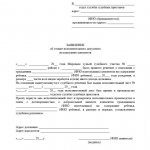 Sample application for revocation of a writ of execution