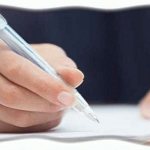 Explanatory note why I left work early, sample