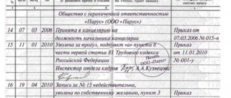 Правильные действия при исправлении записей об увольнении в трудовой книжке – образец отмены и изменении ошибочной даты