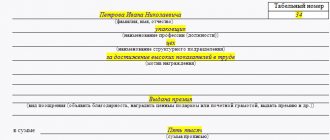 Приказ о премировании работника директором за хорошую работу. Образец заполнения