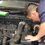 Carrying out installation work