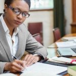 The work of the chief accountant