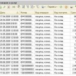 создание нового поступления