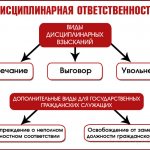 Types of disciplinary sanctions